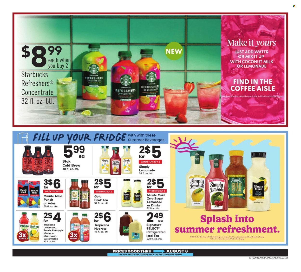 Safeway ad - 07/10/2026 - 08/06/2026. Page 27
