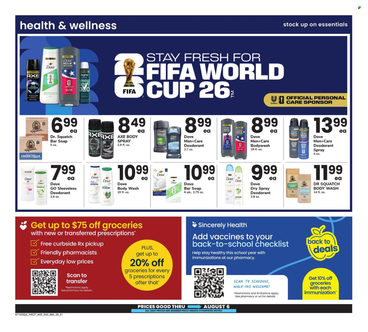 Safeway ad - 07/10/2026 - 08/06/2026. Page 30