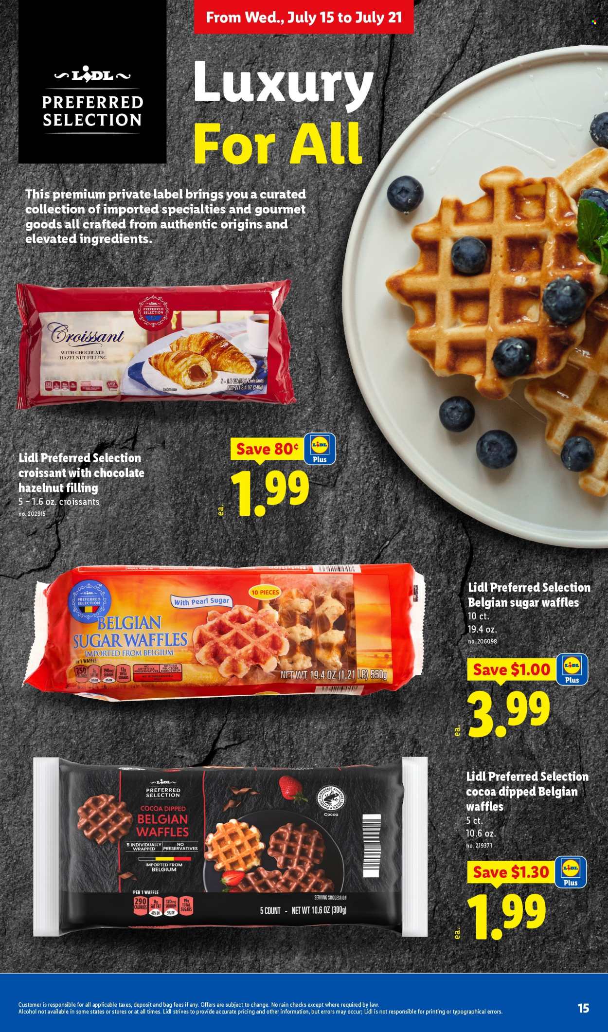 Lidl ad - 07/15/2026 - 07/21/2026. Page 15