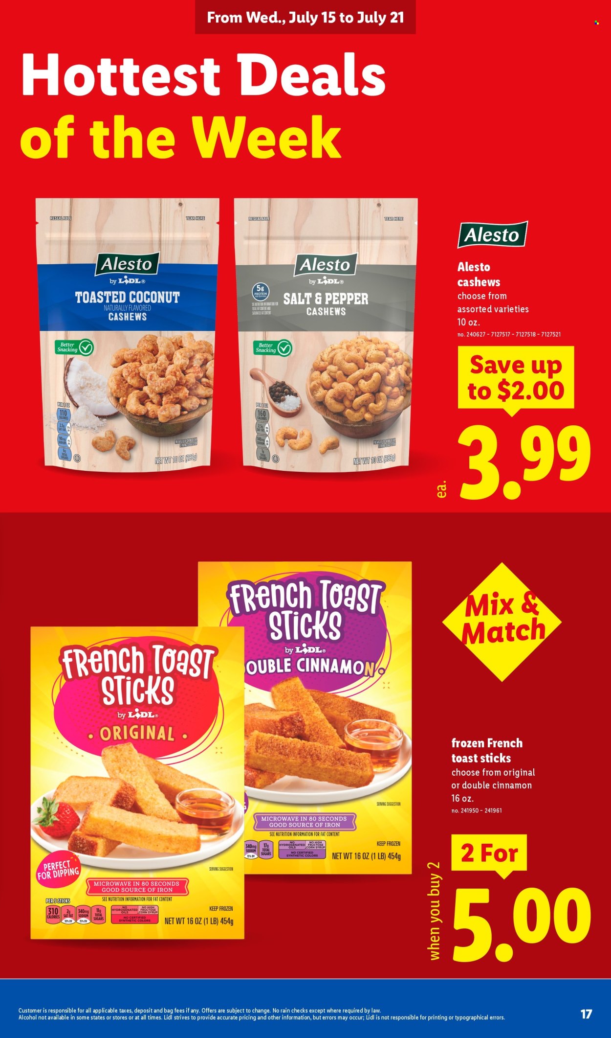 Lidl ad - 07/15/2026 - 07/21/2026. Page 17