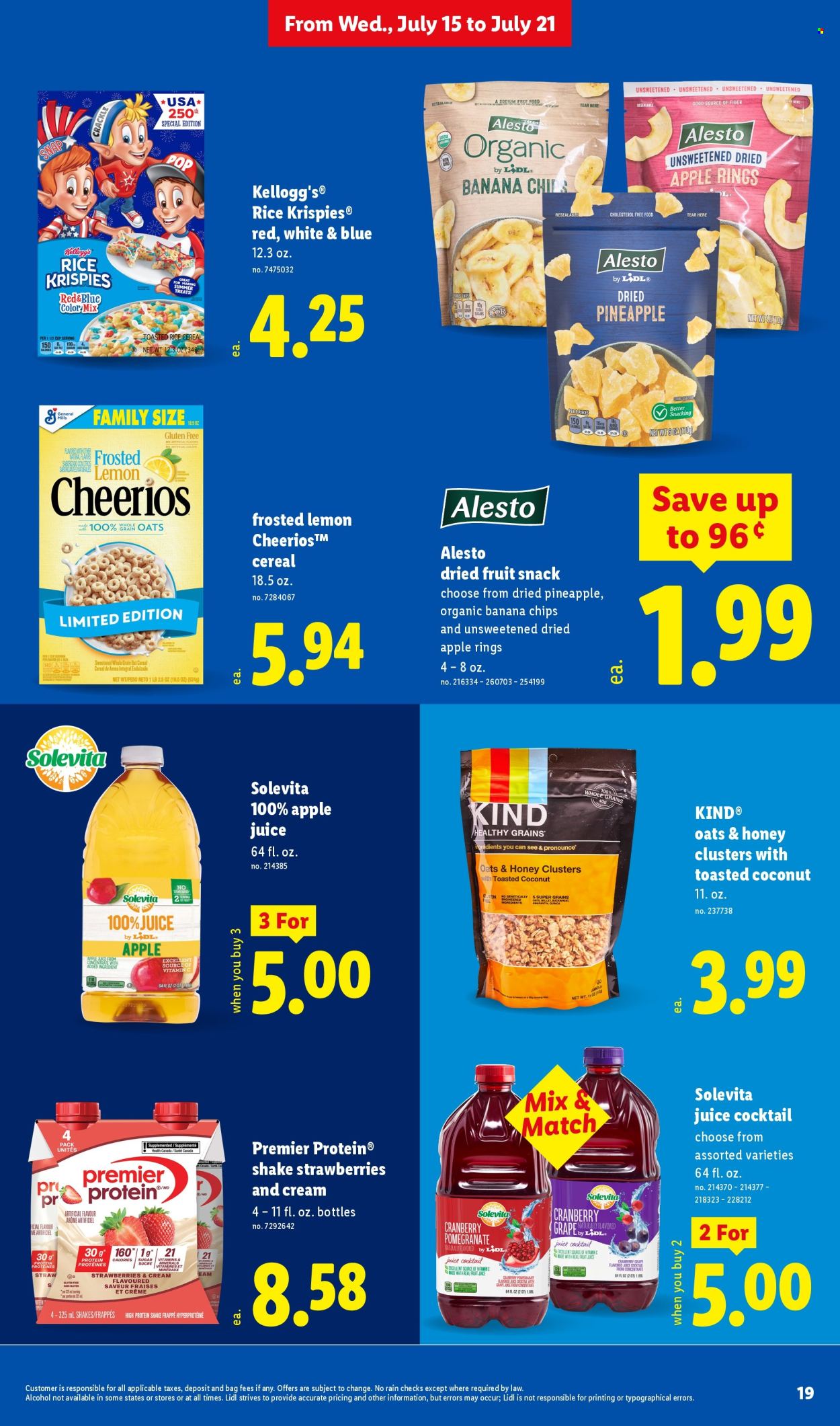 Lidl ad - 07/15/2026 - 07/21/2026. Page 19
