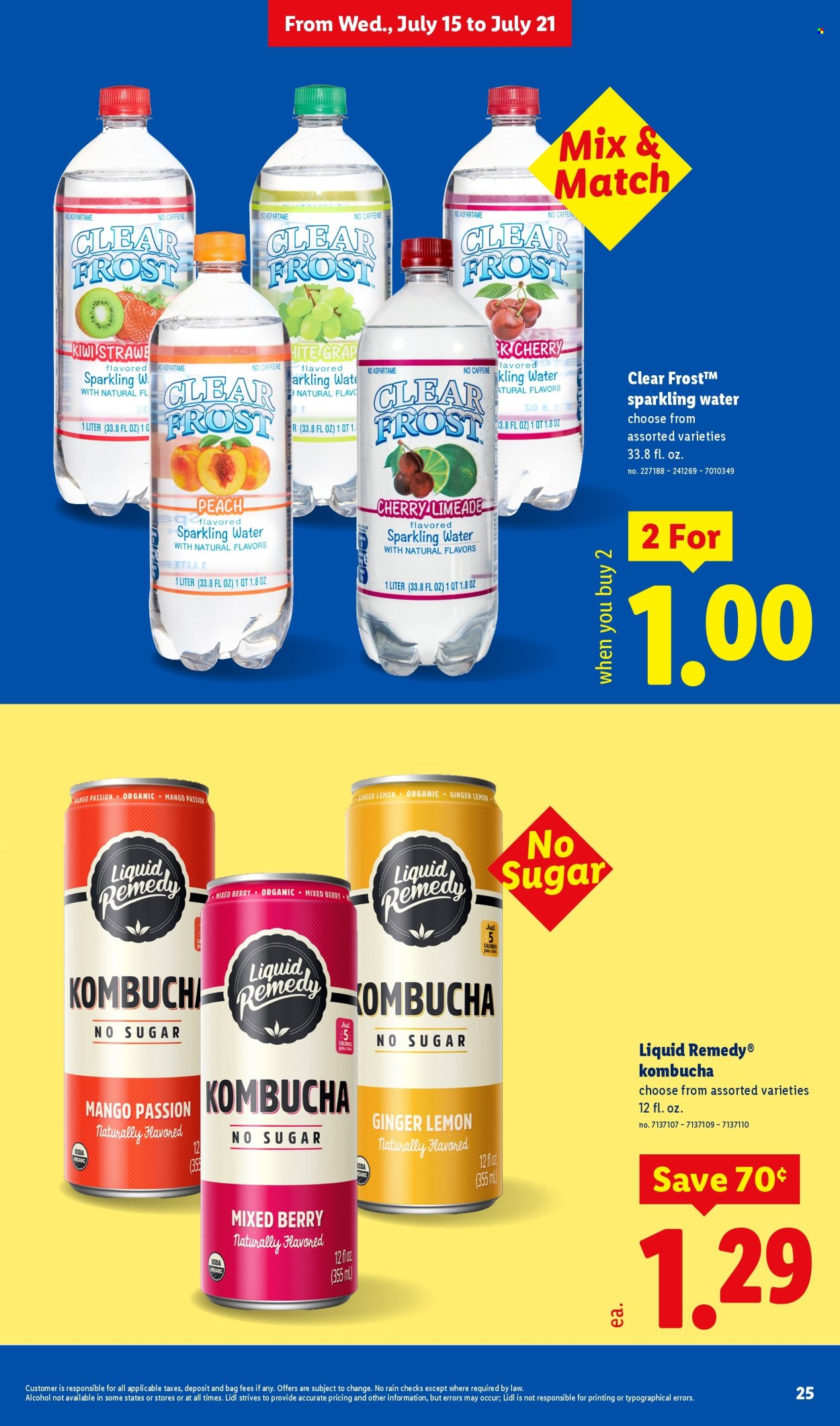 Lidl ad - 07/15/2026 - 07/21/2026. Page 25