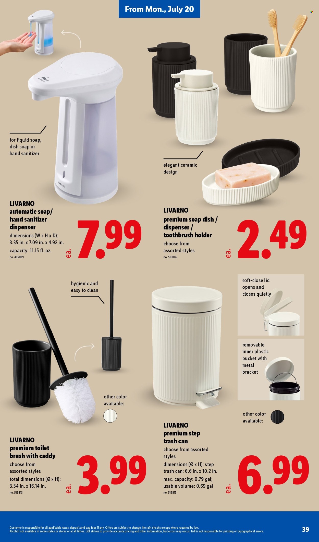 Lidl ad - 07/15/2026 - 07/21/2026. Page 39
