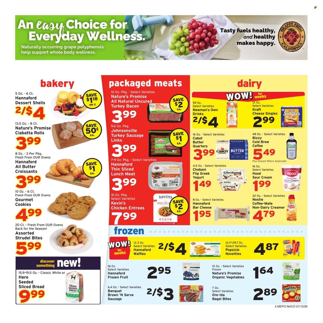 Hannaford ad - 07/12/2026 - 07/18/2026. Page 5