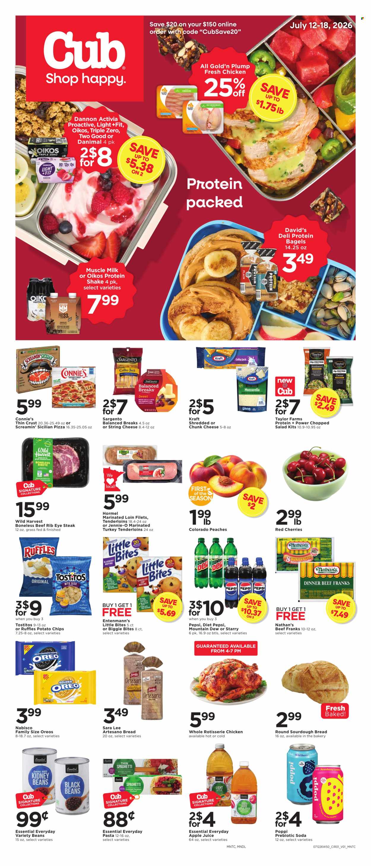 Cub Foods ad - 07/12/2026 - 07/18/2026. Page 1