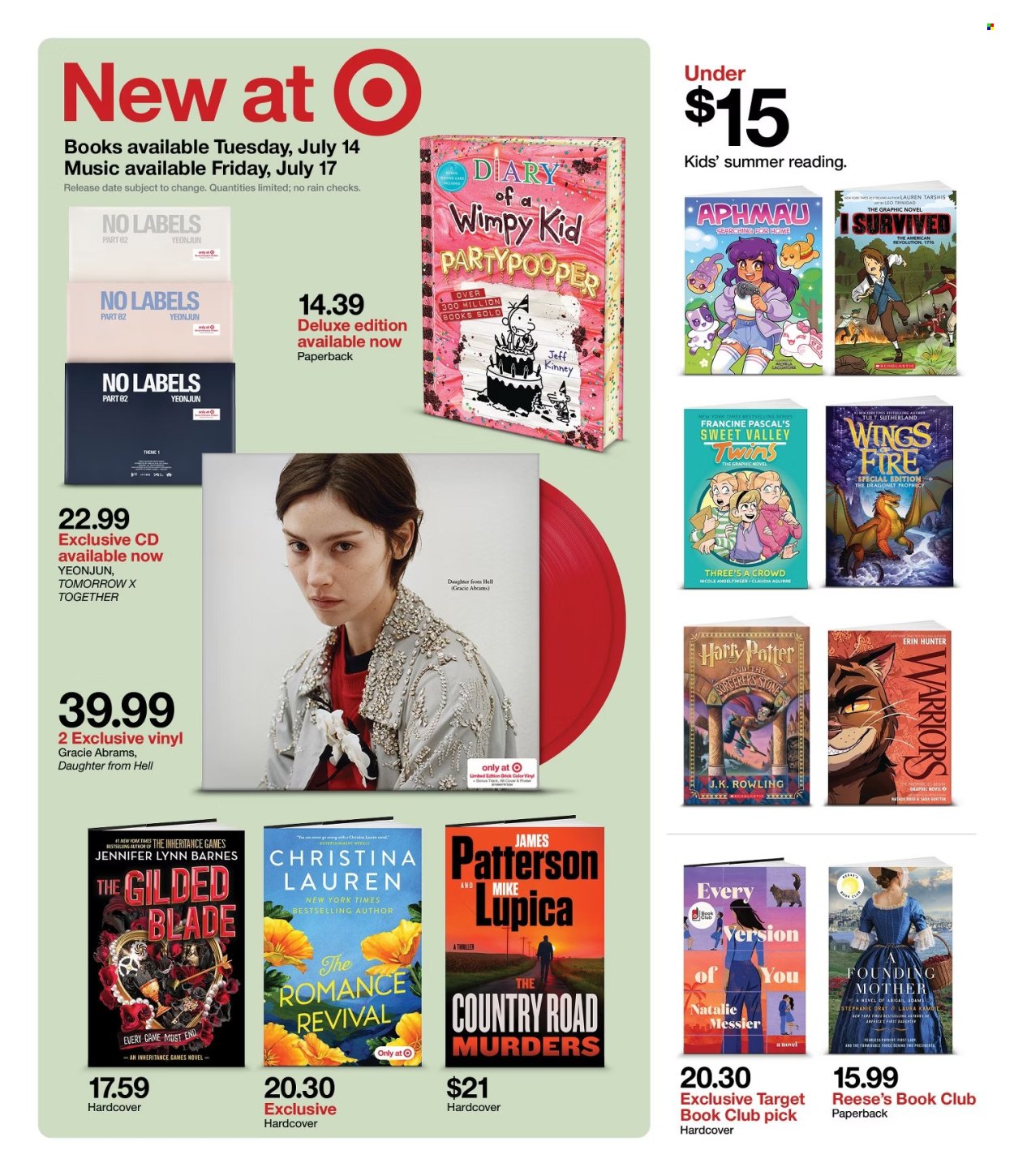 Target ad - 07/12/2026 - 07/18/2026. Page 17