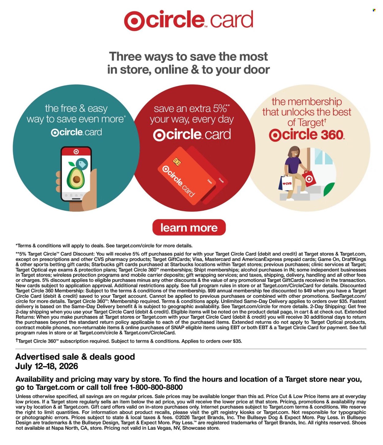 Target ad - 07/12/2026 - 07/18/2026. Page 34