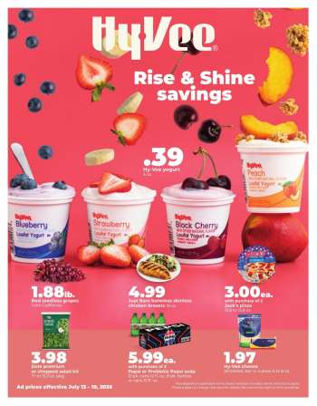 Hy-Vee Flyer - 07/13/2026 - 07/19/2026.
