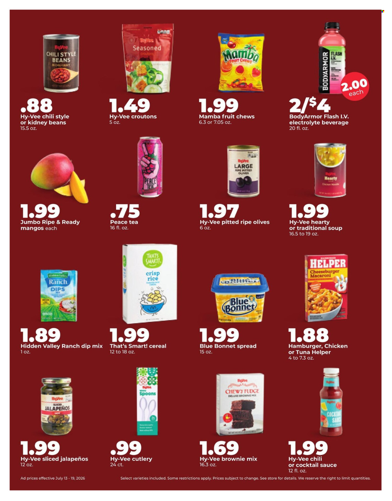 Hy-Vee ad - 07/13/2026 - 07/19/2026. Page 4