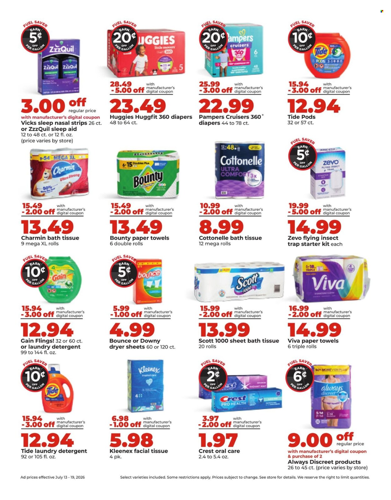 Hy-Vee ad - 07/13/2026 - 07/19/2026. Page 8