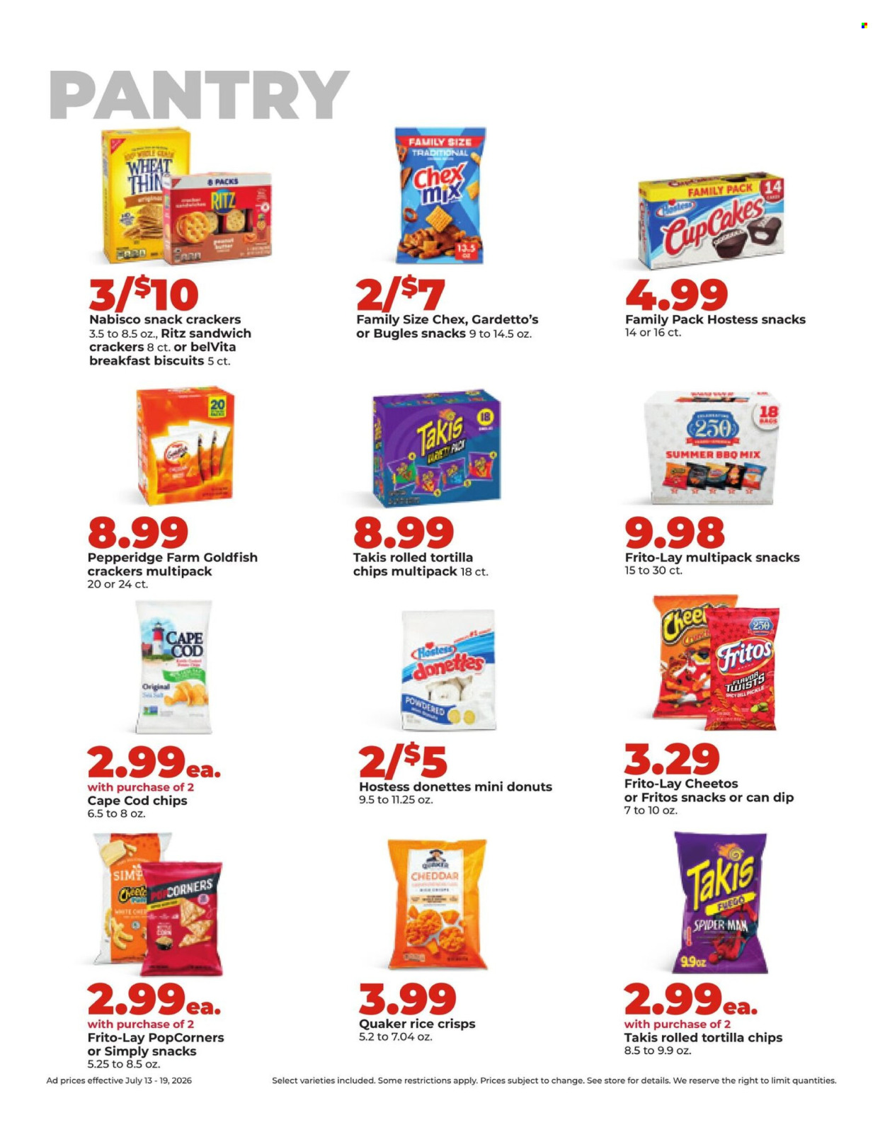 Hy-Vee ad - 07/13/2026 - 07/19/2026. Page 21