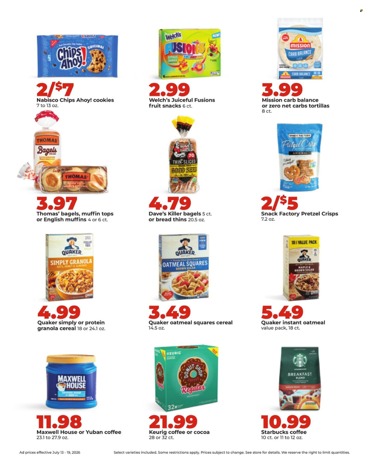 Hy-Vee ad - 07/13/2026 - 07/19/2026. Page 22