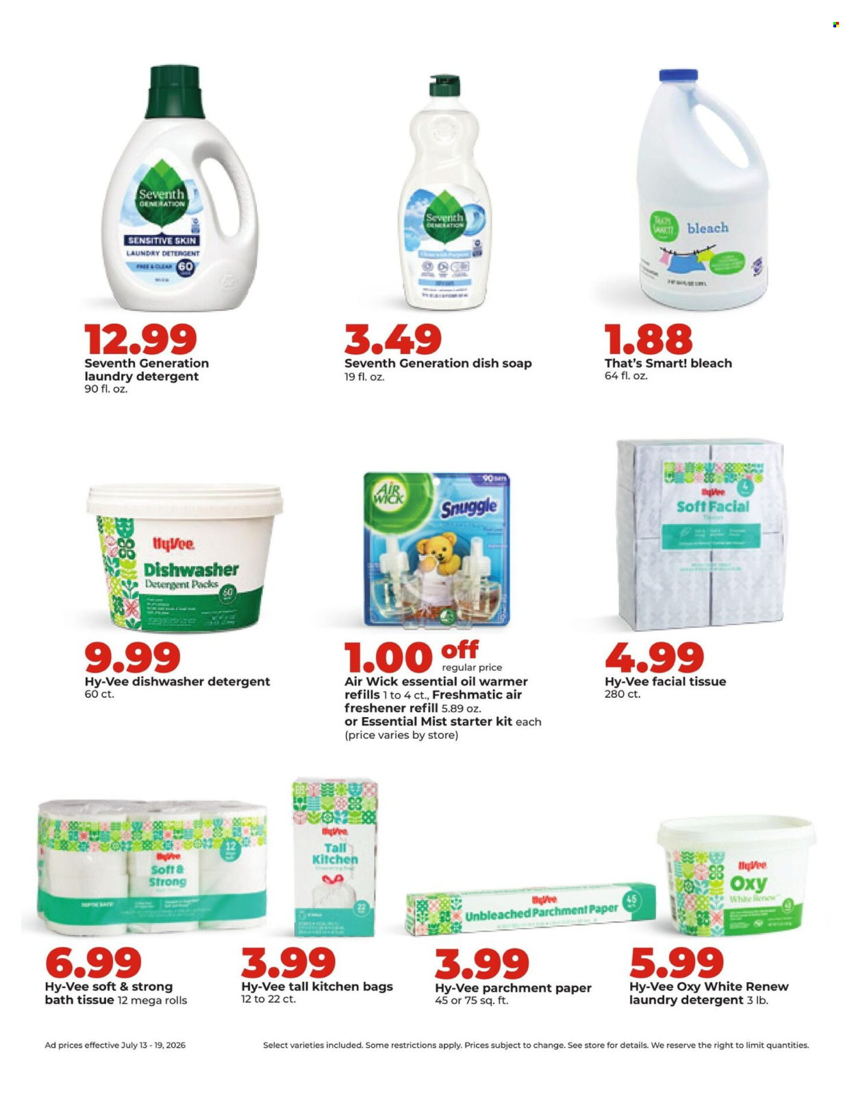 Hy-Vee ad - 07/13/2026 - 07/19/2026. Page 37
