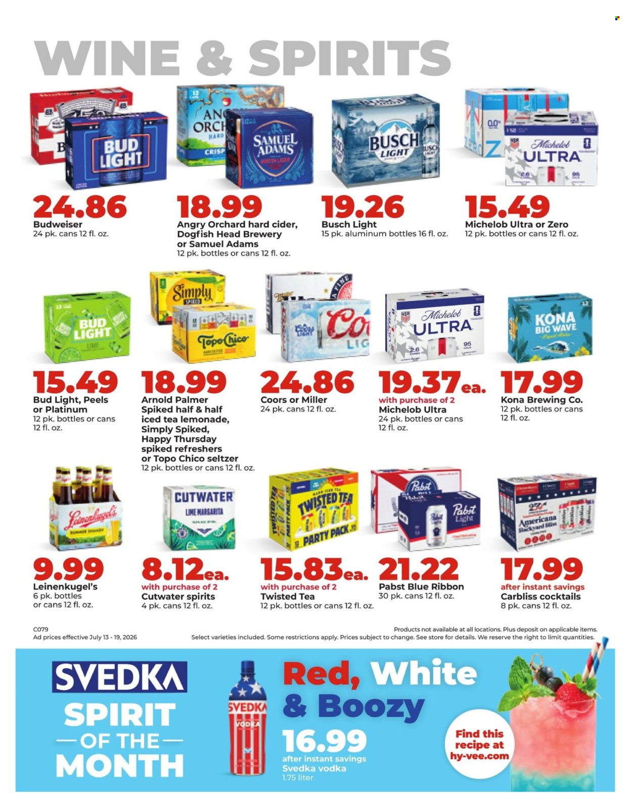 Hy-Vee ad - 07/13/2026 - 07/19/2026. Page 39