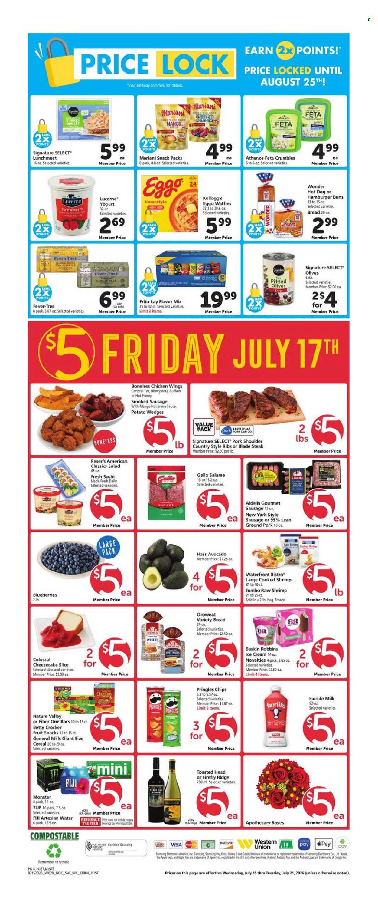 Safeway ad - 07/15/2026 - 07/21/2026. Page 4