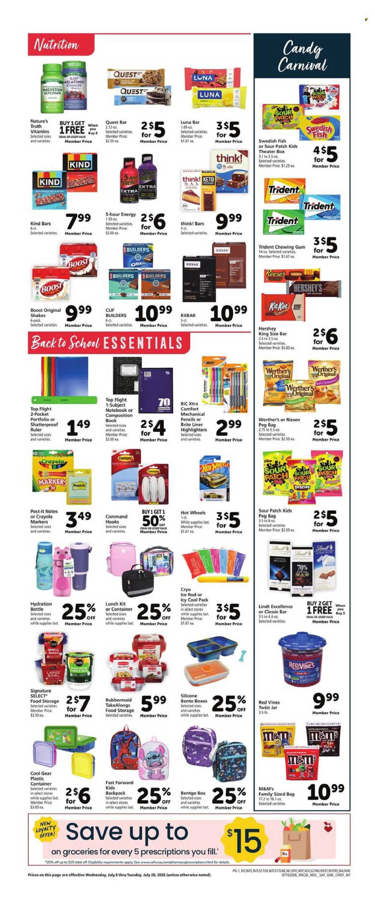 Safeway ad - 07/15/2026 - 07/21/2026. Page 8