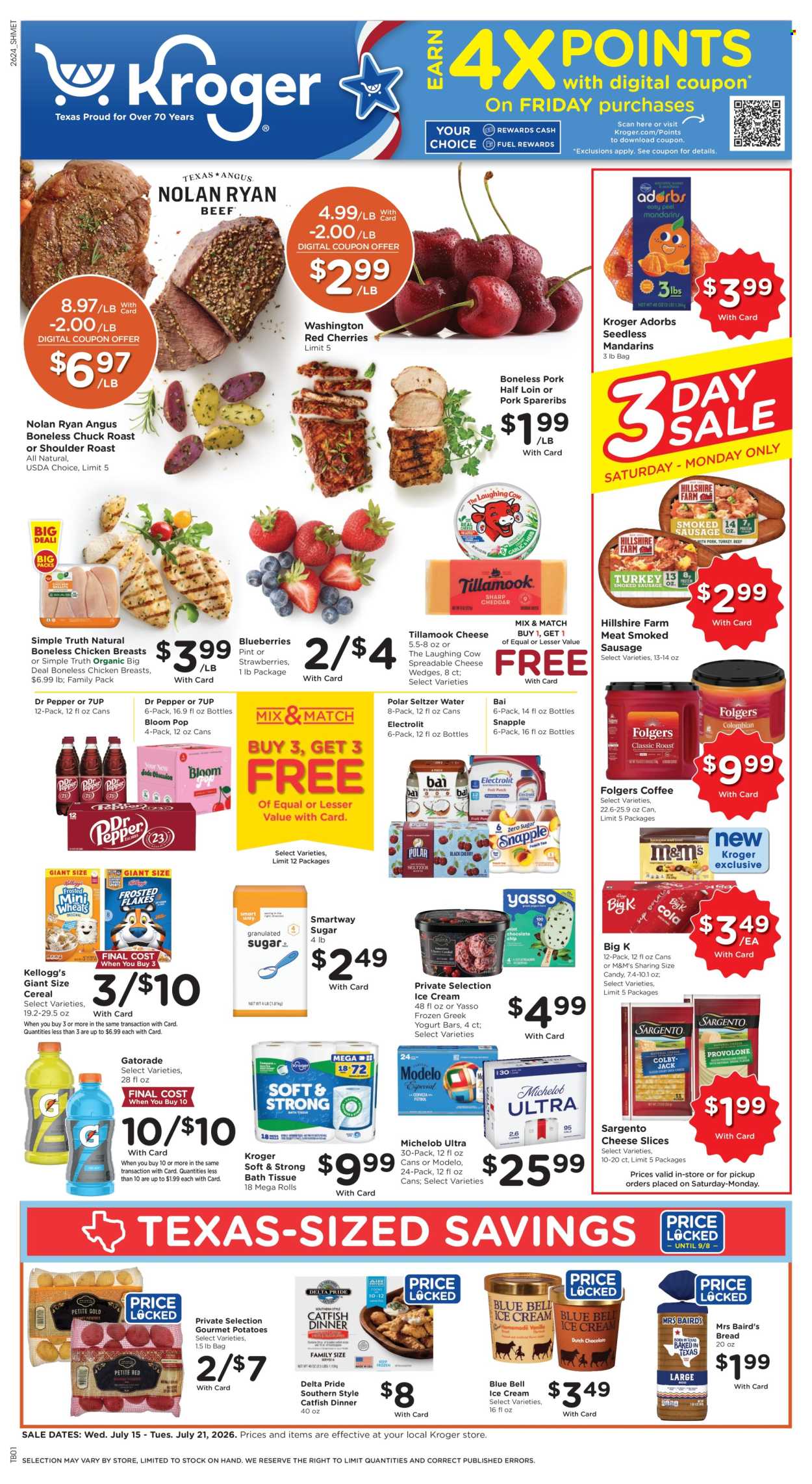Kroger ad - 07/15/2026 - 07/21/2026. Page 1