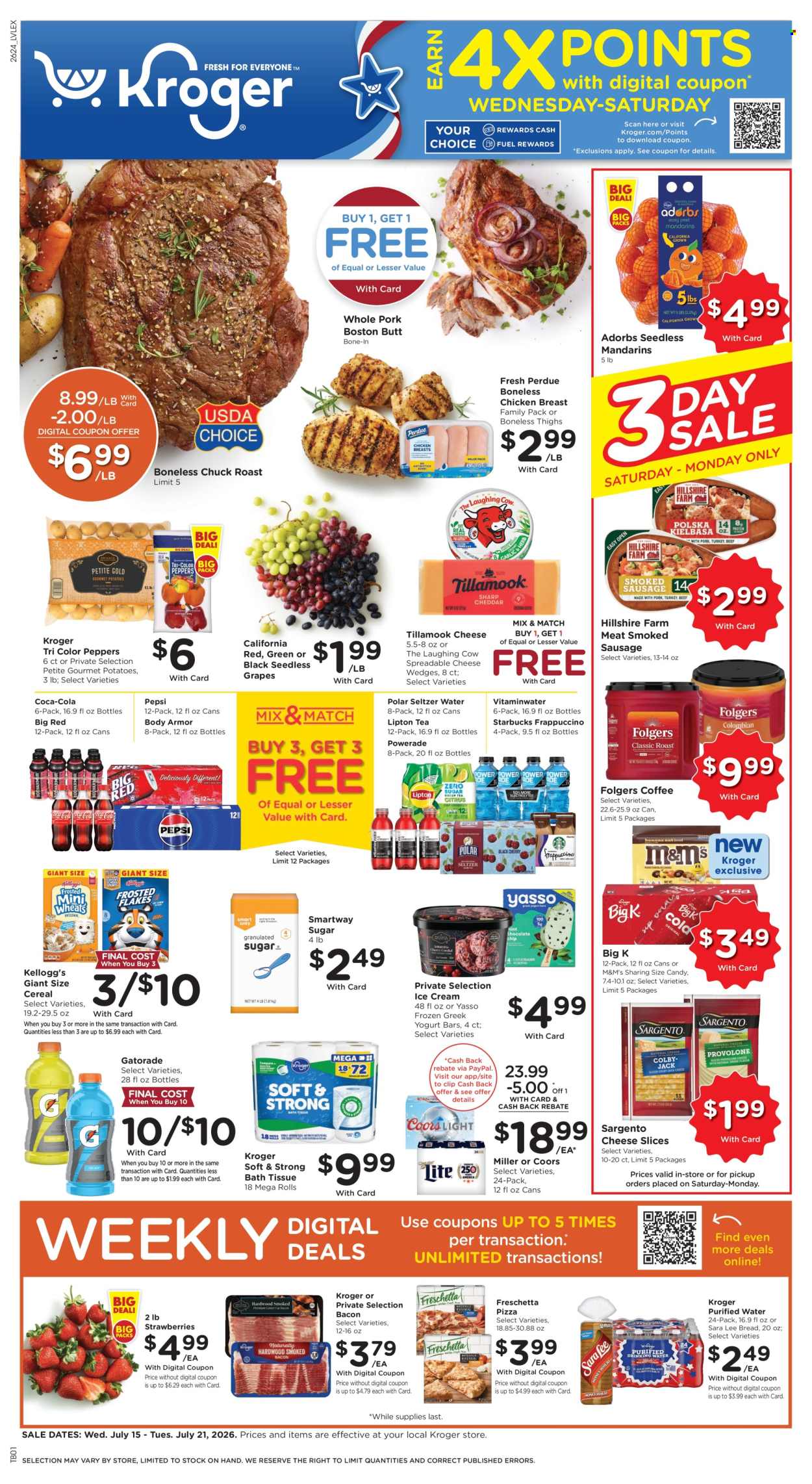 Kroger ad - 07/15/2026 - 07/21/2026. Page 1