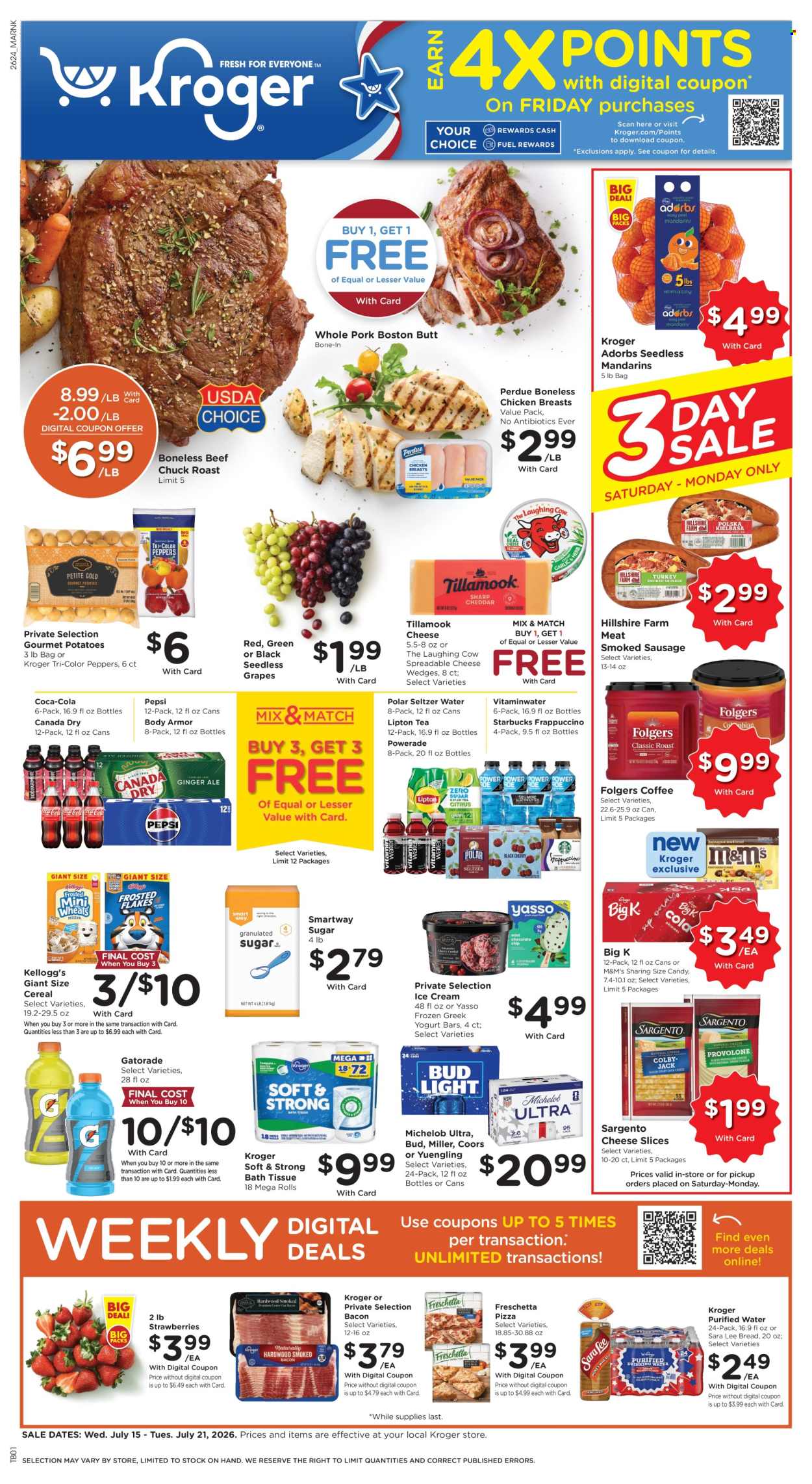 Kroger ad - 07/15/2026 - 07/21/2026. Page 1