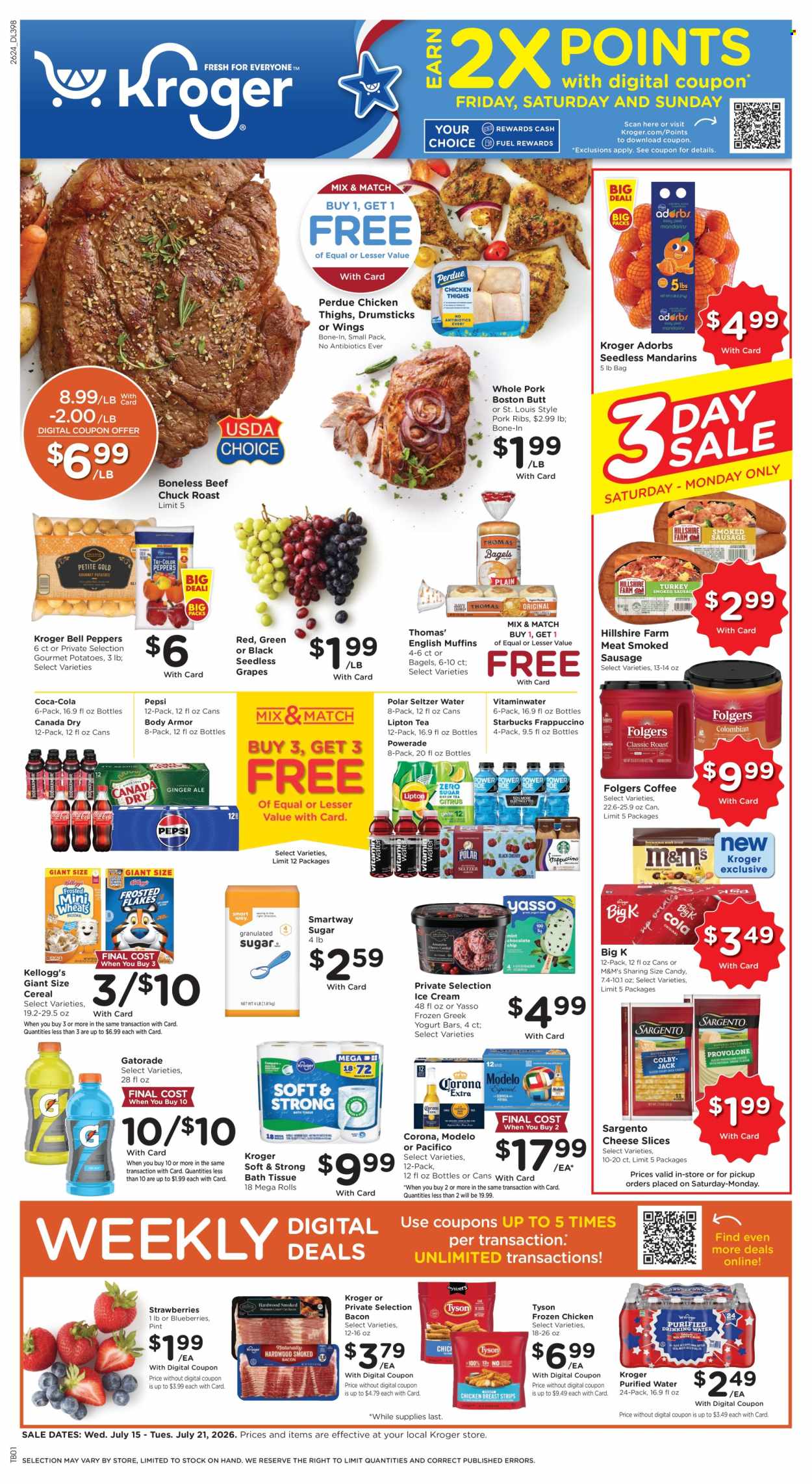 Kroger ad - 07/15/2026 - 07/21/2026. Page 1