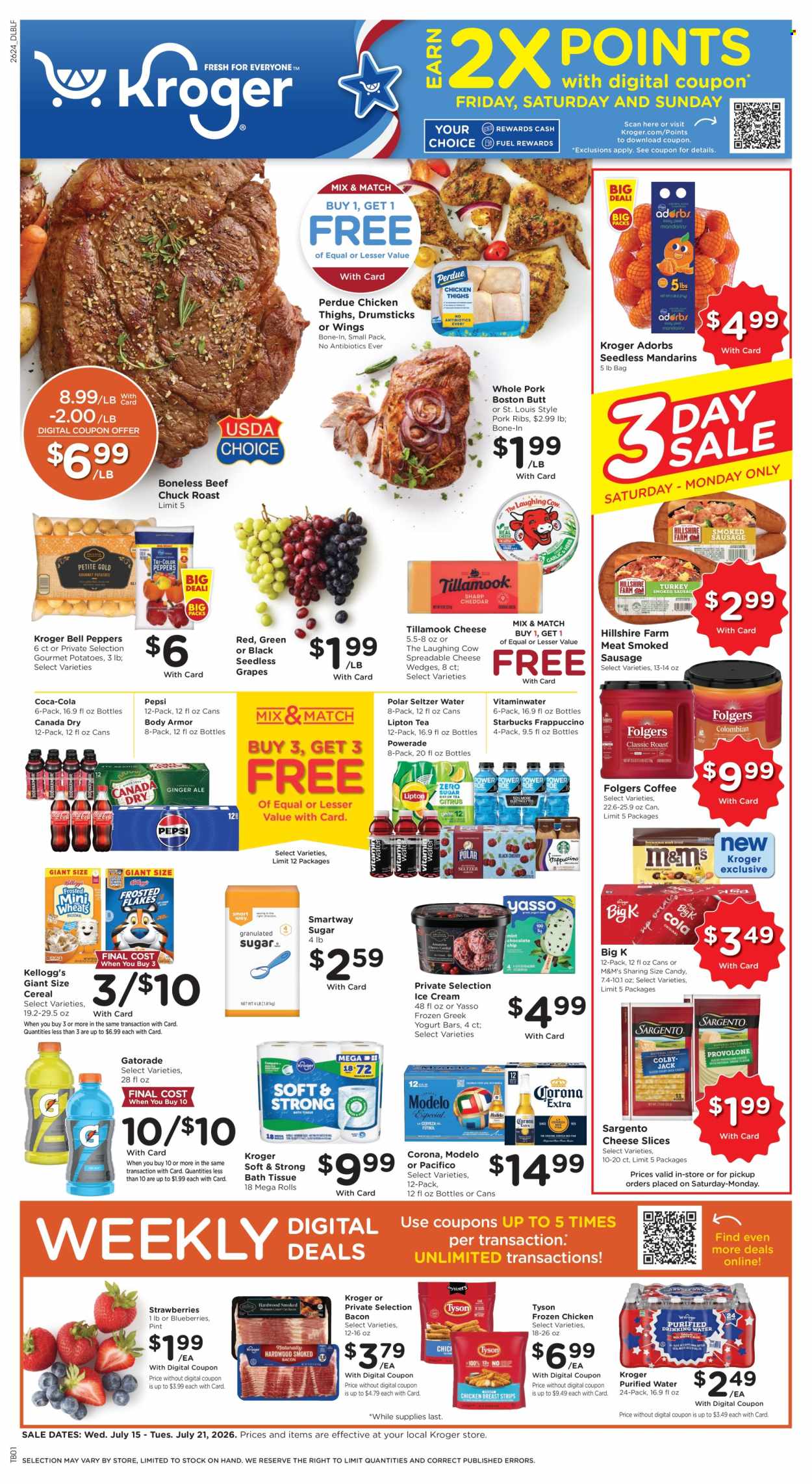 Kroger ad - 07/15/2026 - 07/21/2026. Page 1