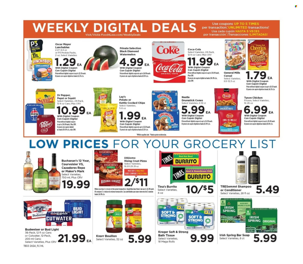 Food 4 Less ad - 07/15/2026 - 07/21/2026. Page 4
