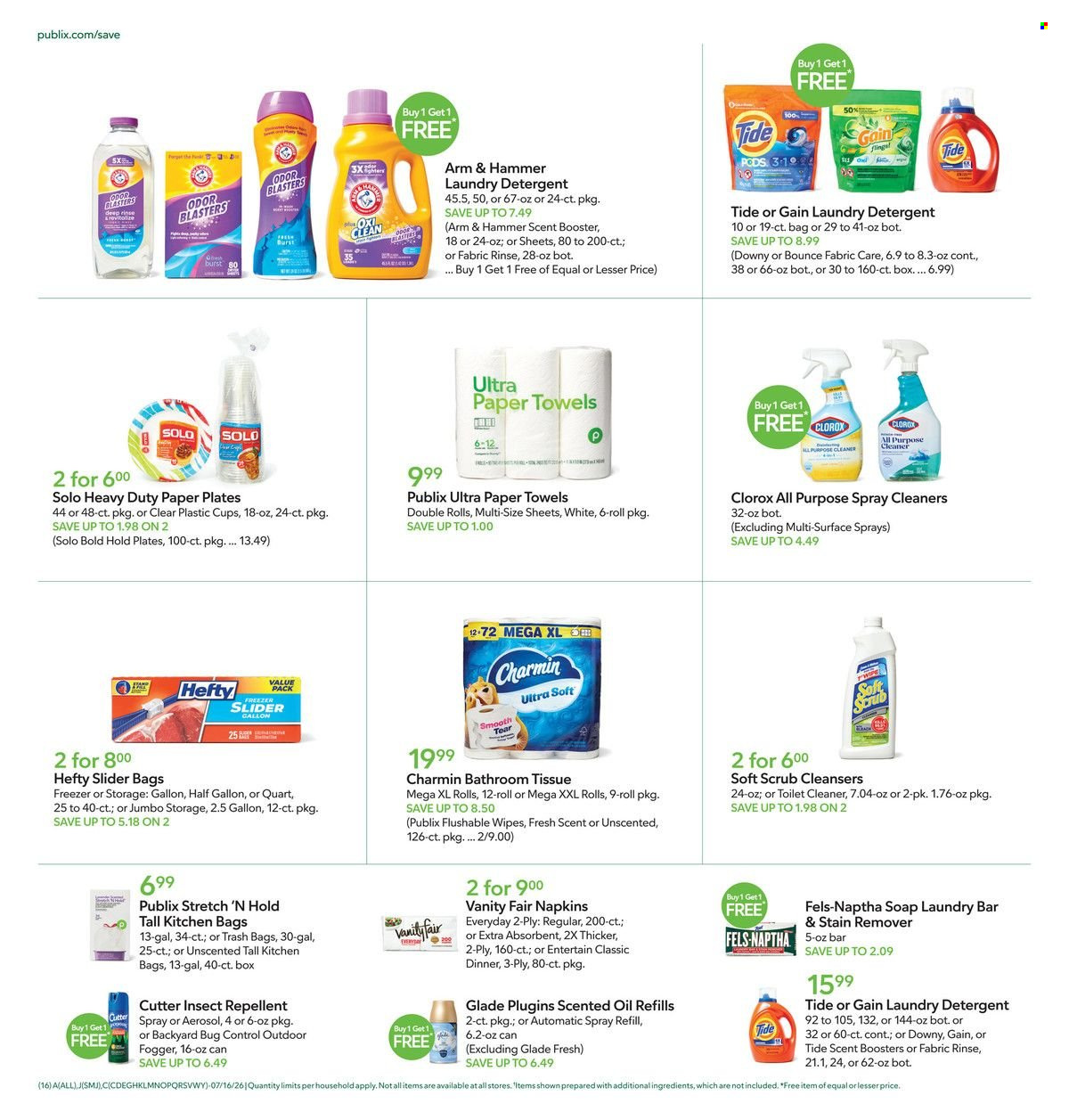 Publix ad - 07/15/2026 - 07/21/2026. Page 16