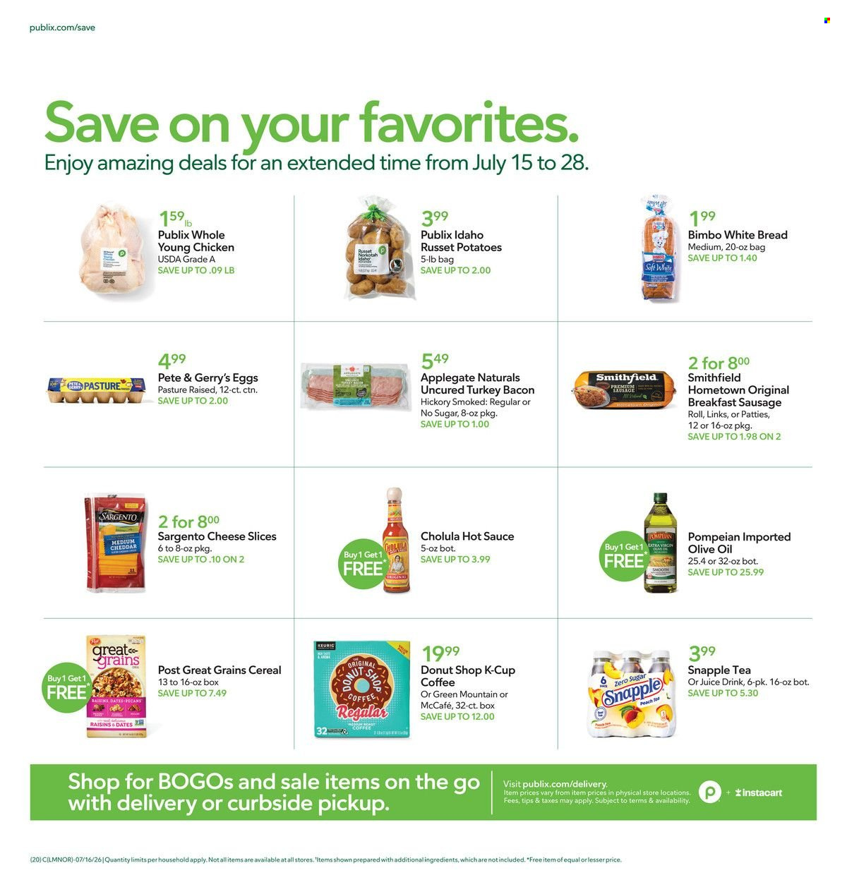 Publix ad - 07/15/2026 - 07/21/2026. Page 20