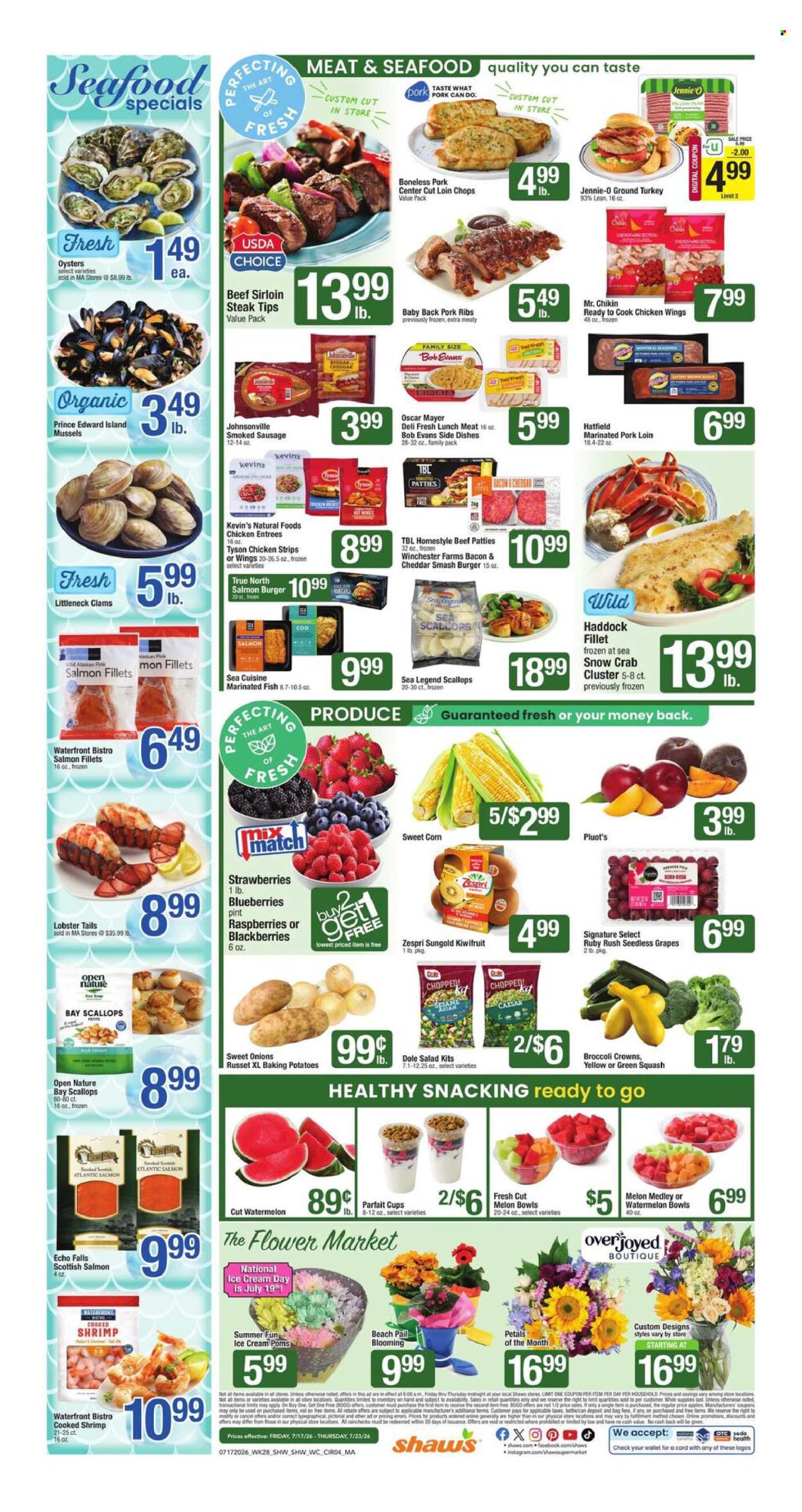 Shaw’s ad - 07/17/2026 - 07/23/2026. Page 4