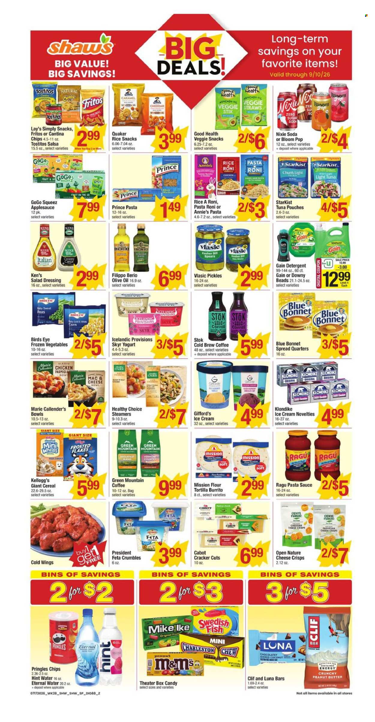 Shaw’s ad - 07/17/2026 - 07/23/2026. Page 8