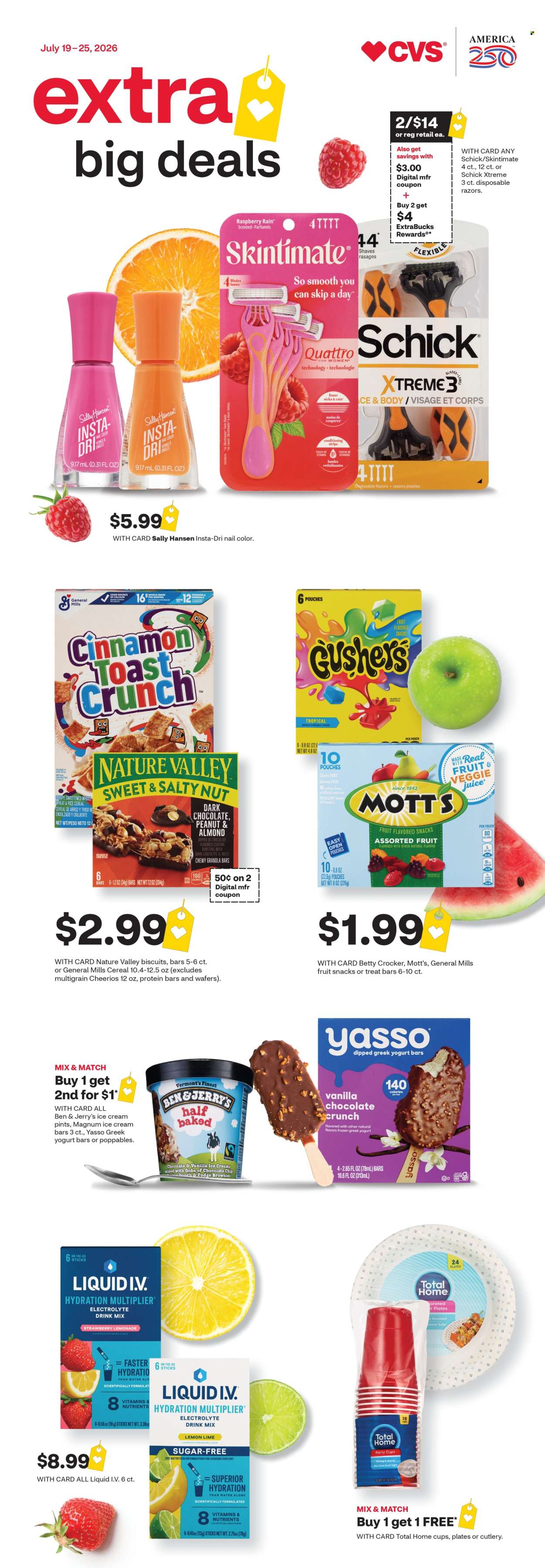 CVS Pharmacy ad - 07/19/2026 - 07/25/2026. Page 1