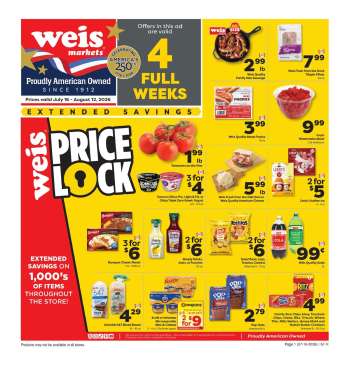 Weis Flyer - 07/16/2026 - 08/12/2026.