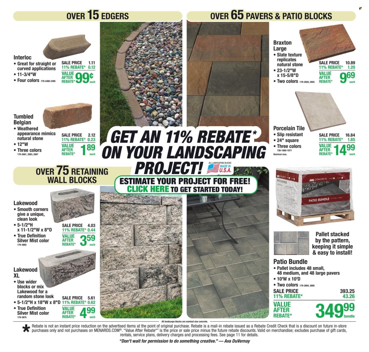 Menards ad - 07/16/2026 - 07/26/2026. Page 8