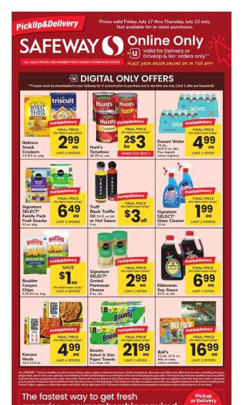 Safeway Flyer - 07/17/2026 - 07/23/2026.