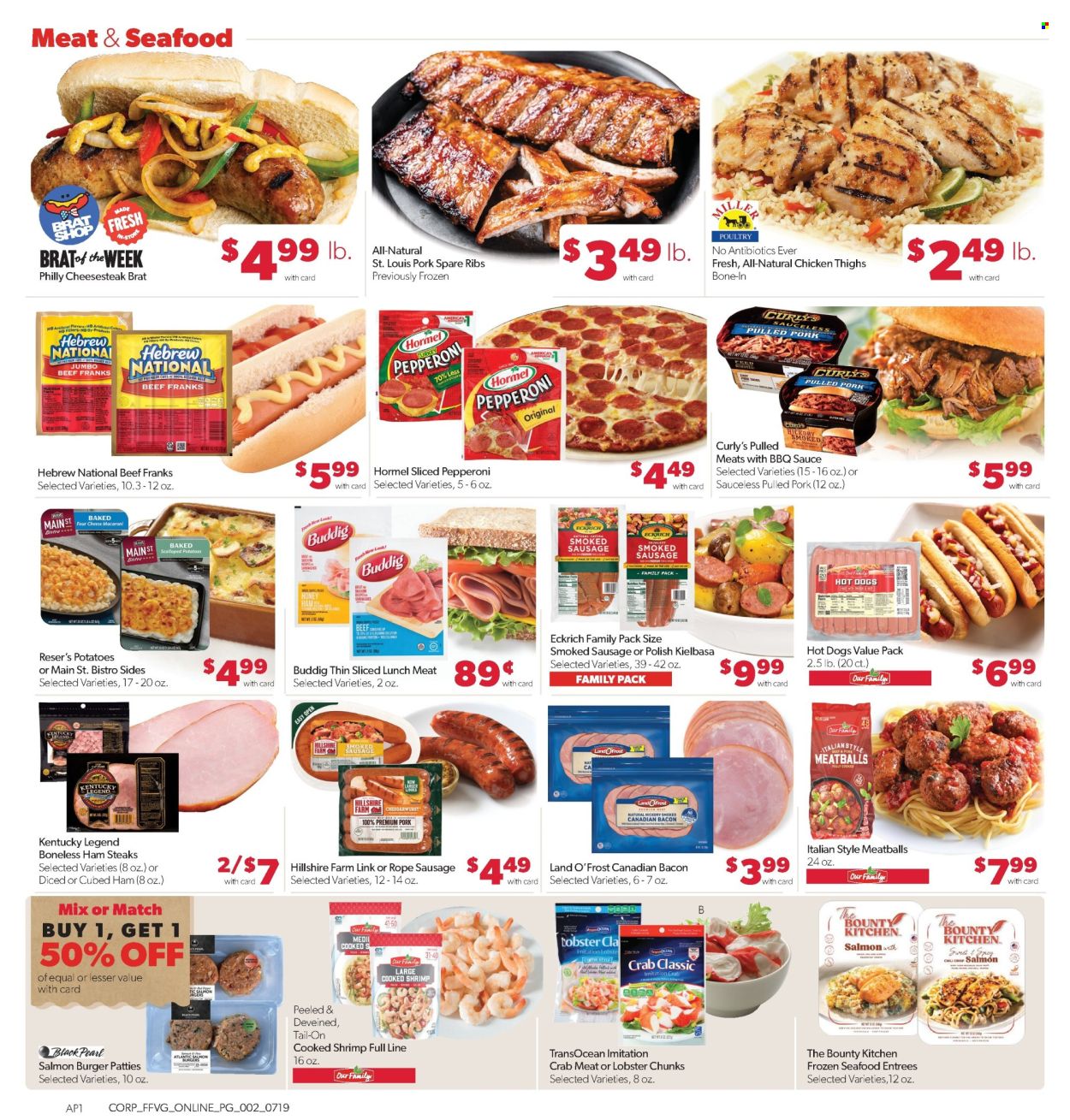 Family Fare ad - 07/19/2026 - 07/25/2026. Page 7