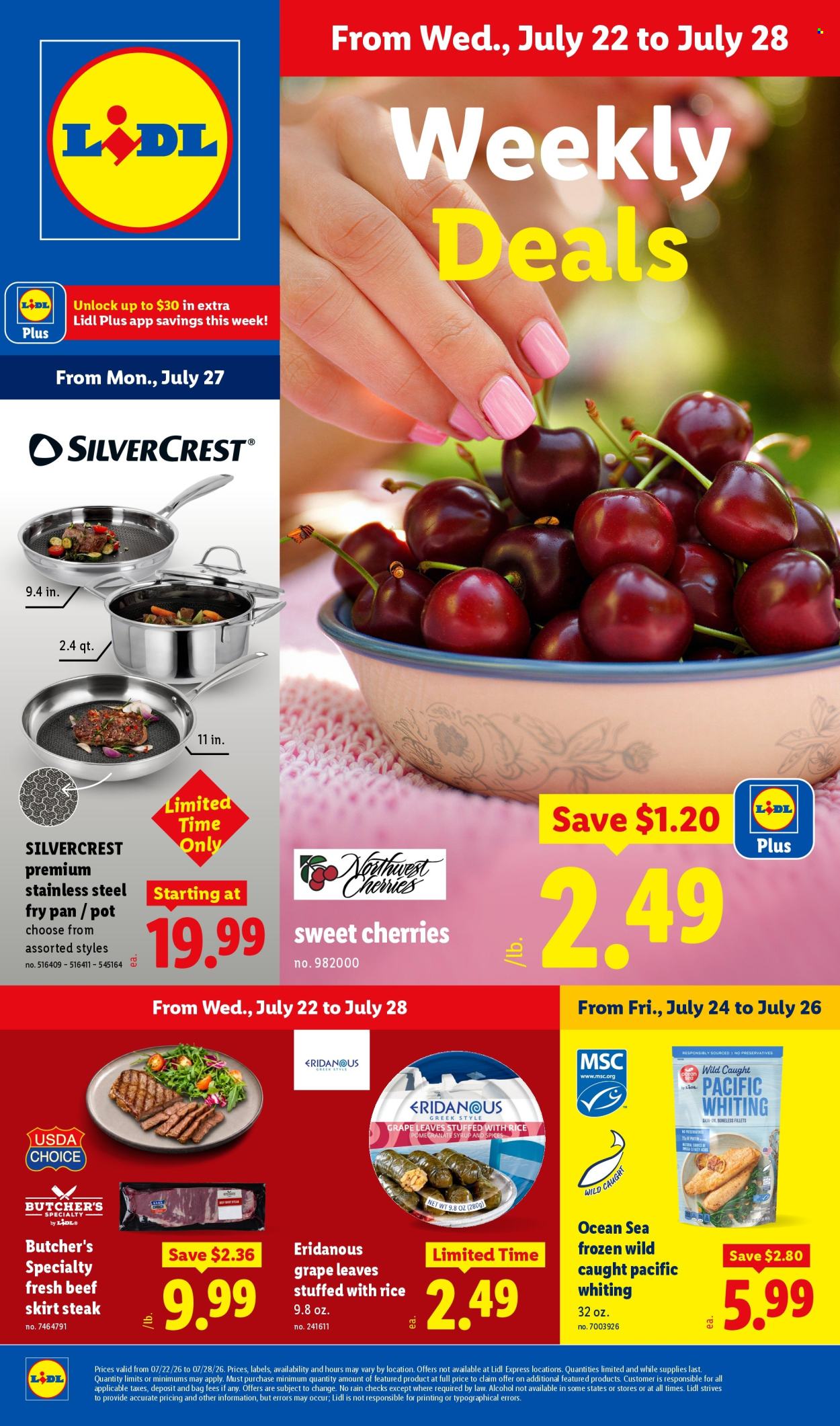 Lidl ad - 07/22/2026 - 07/28/2026. Page 1