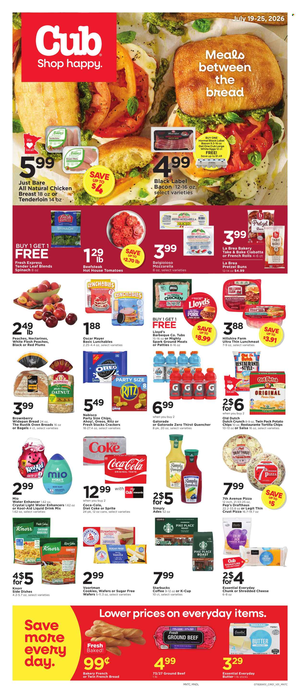 Cub Foods ad - 07/19/2026 - 07/25/2026. Page 1