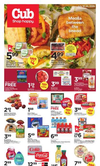Cub Foods Flyer - 07/19/2026 - 07/25/2026.