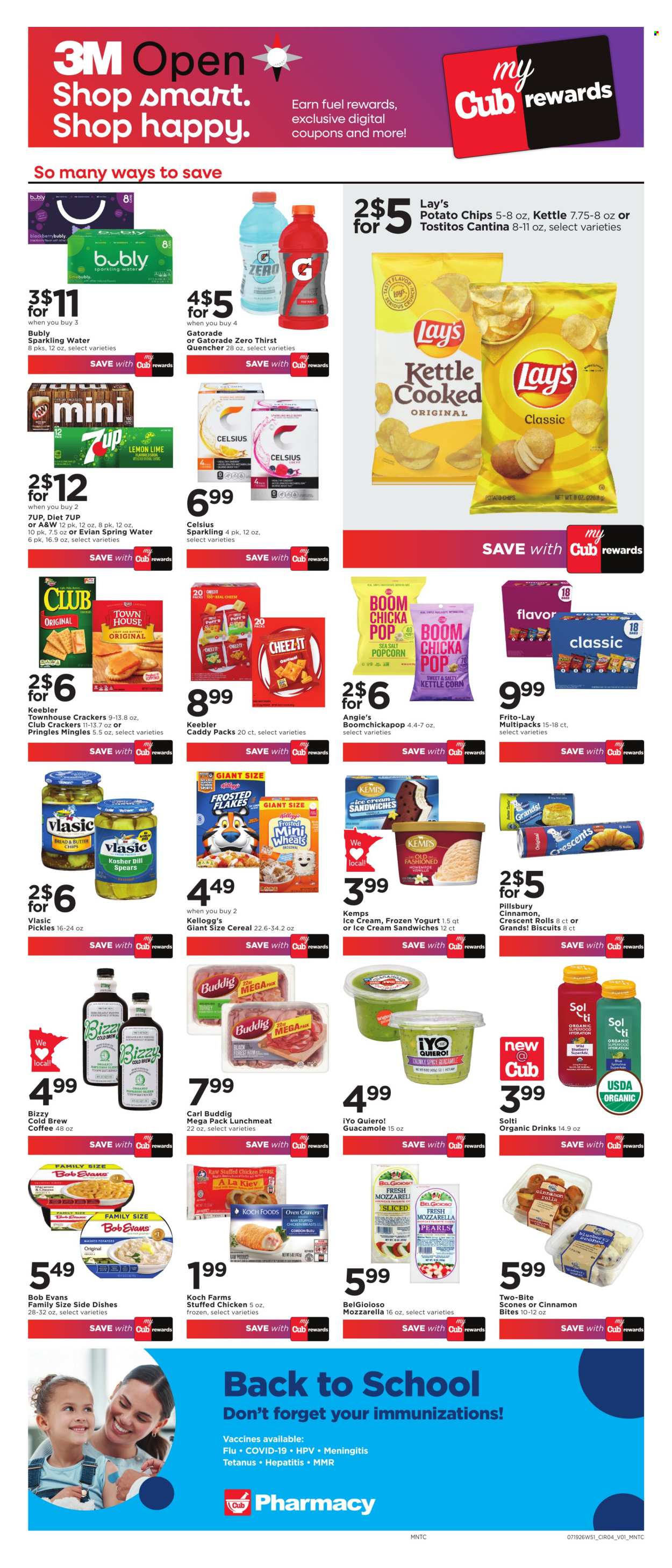 Cub Foods ad - 07/19/2026 - 07/25/2026. Page 8