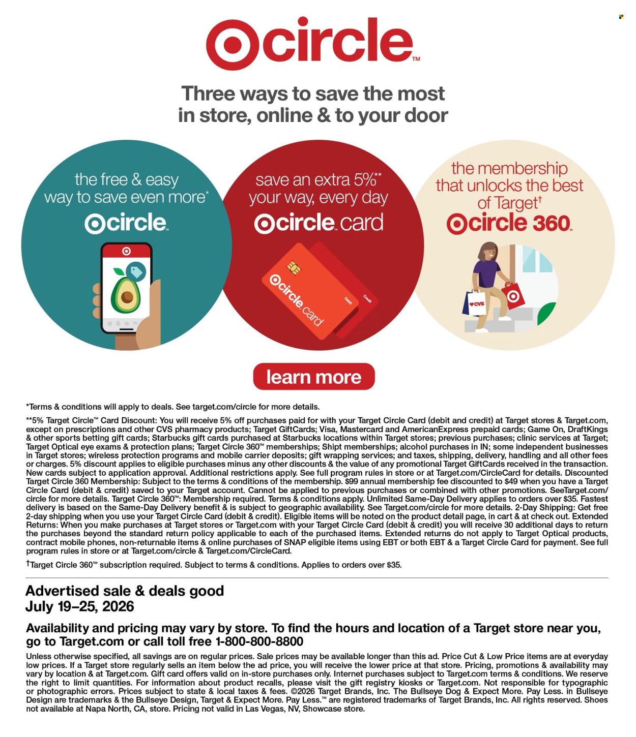 Target ad - 07/19/2026 - 07/25/2026. Page 37