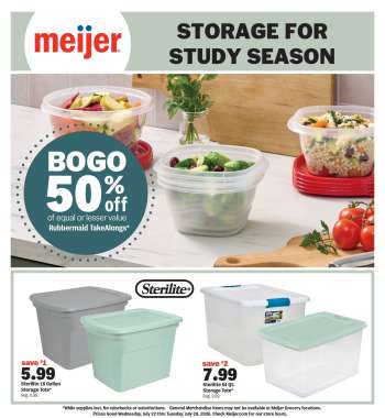 Meijer Flyer - 07/22/2026 - 07/28/2026.
