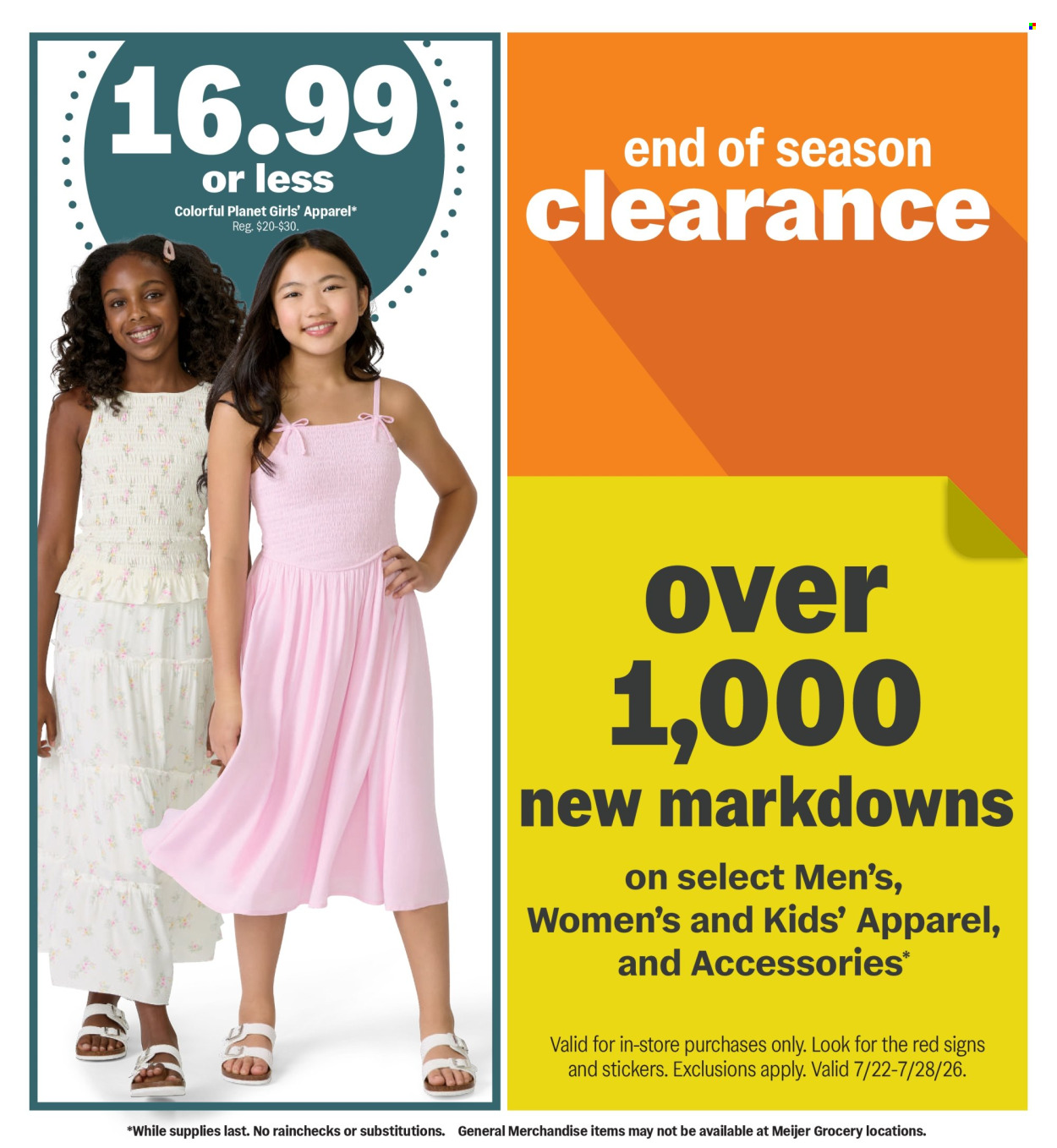Meijer ad - 07/22/2026 - 07/28/2026. Page 3
