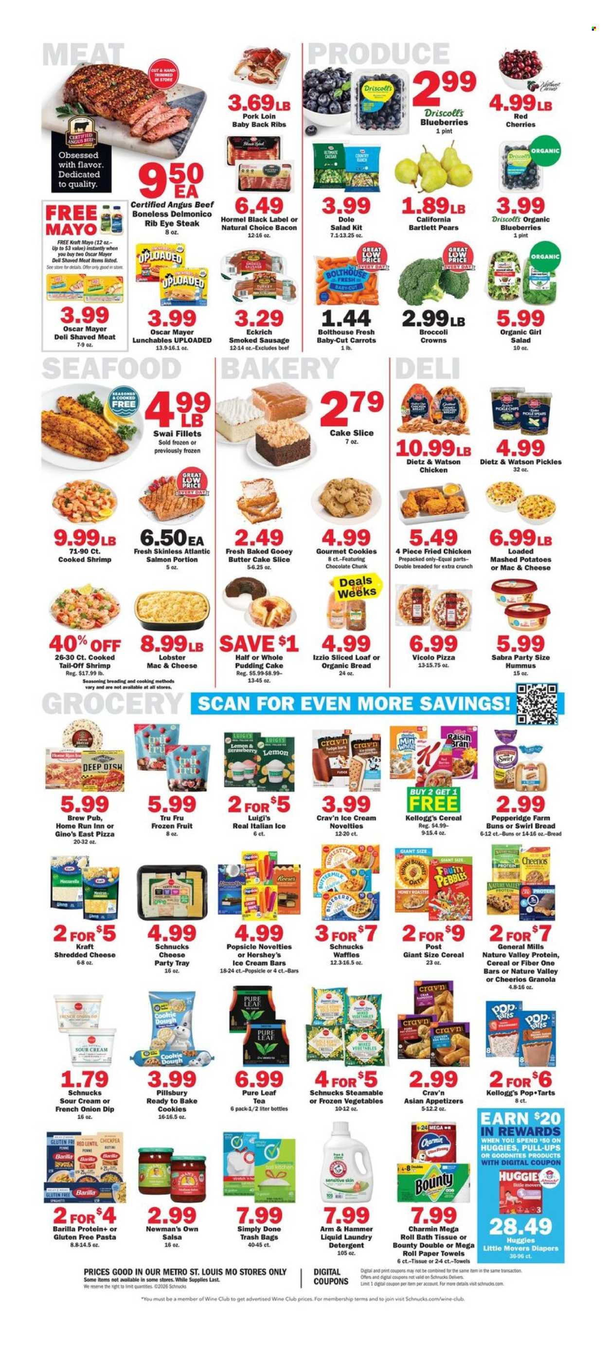 Schnucks ad - 07/22/2026 - 07/28/2026. Page 4