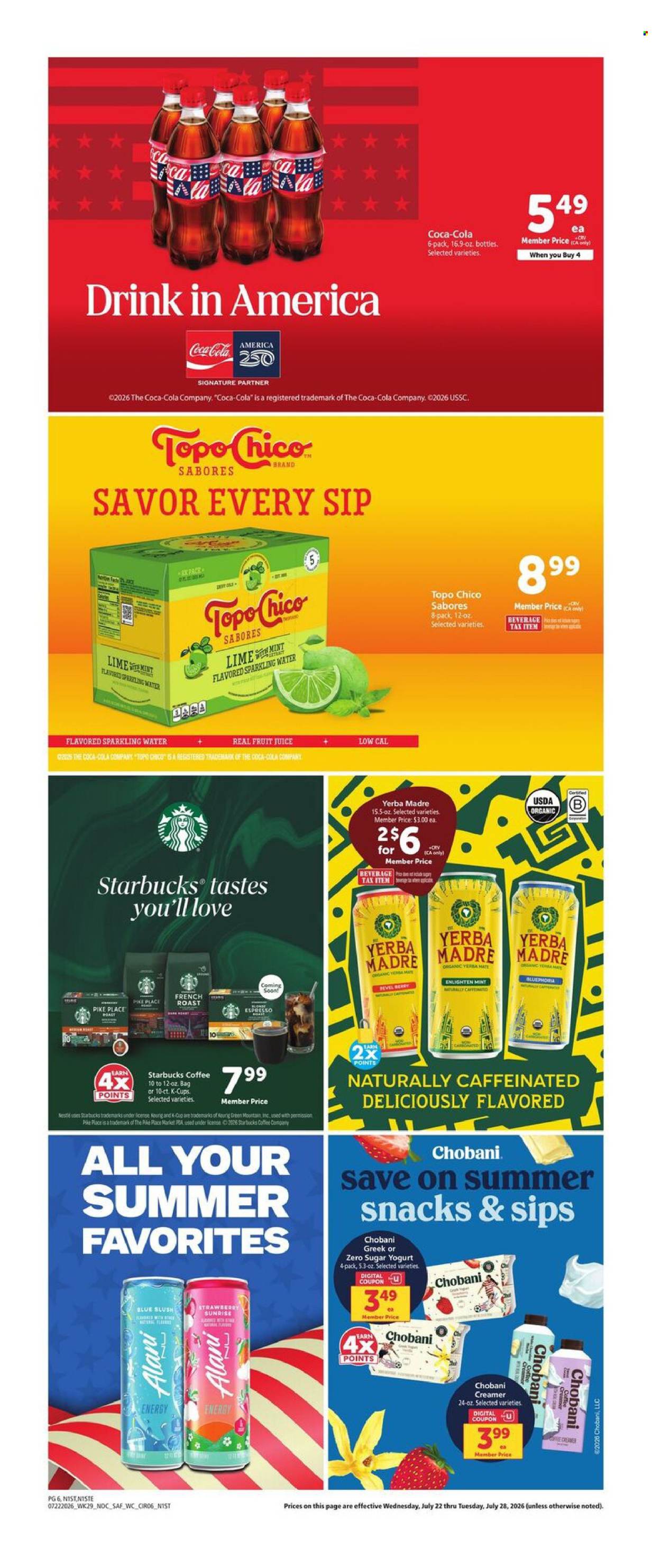 Safeway ad - 07/22/2026 - 07/28/2026. Page 6