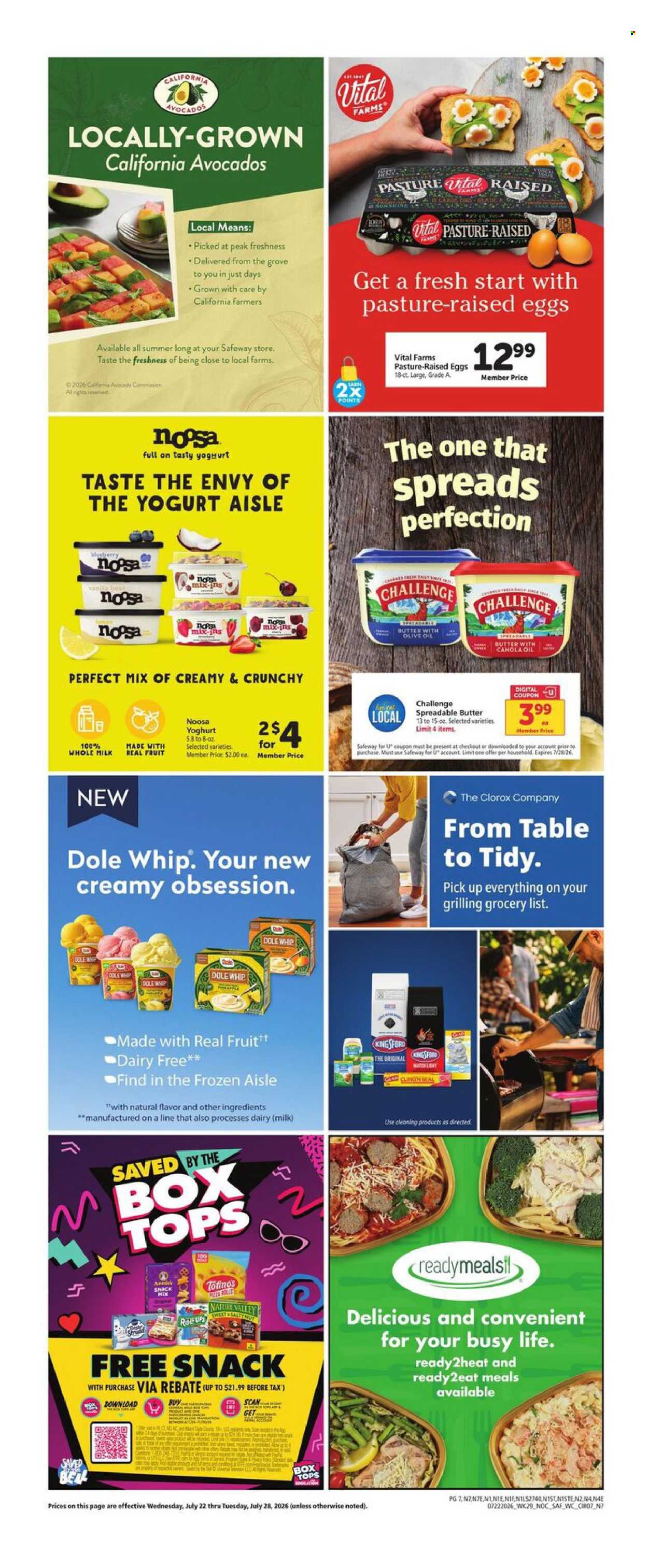 Safeway ad - 07/22/2026 - 07/28/2026. Page 7