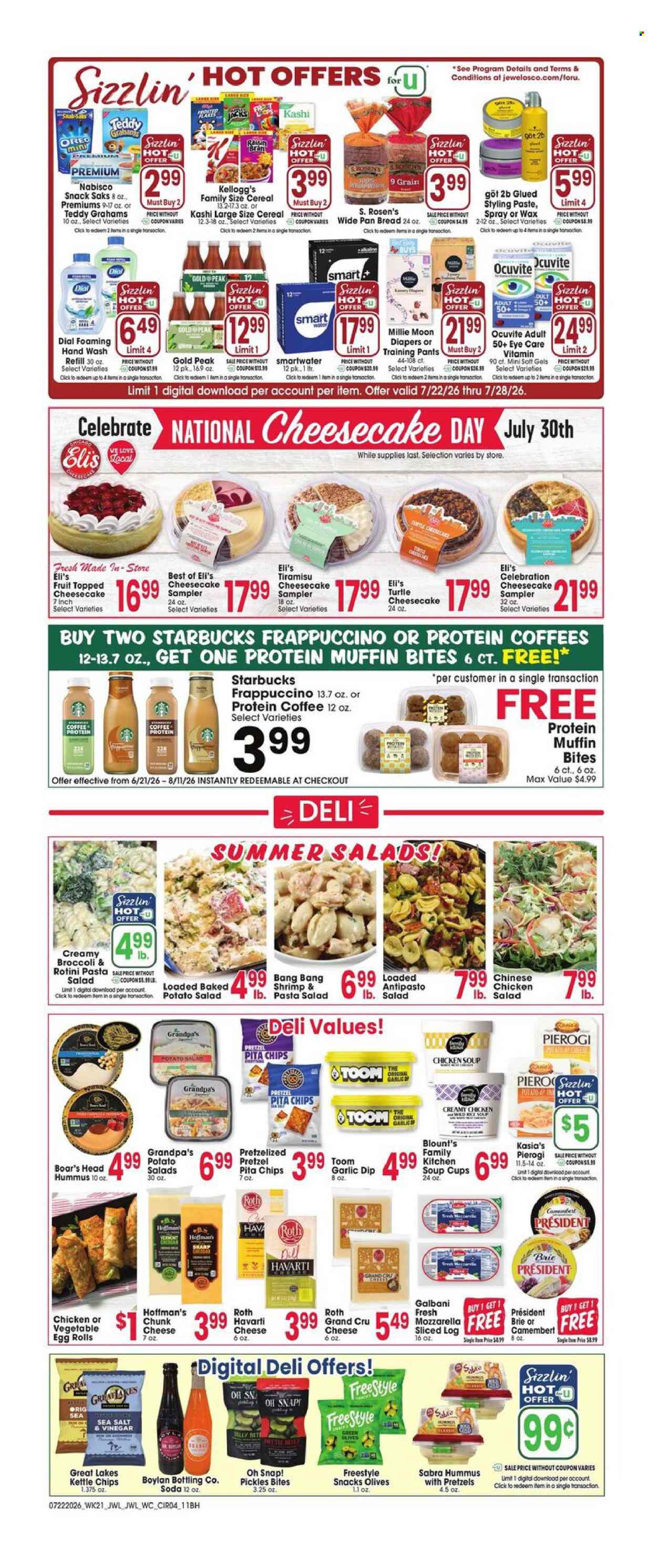 Jewel Osco ad - 07/22/2026 - 07/28/2026. Page 4