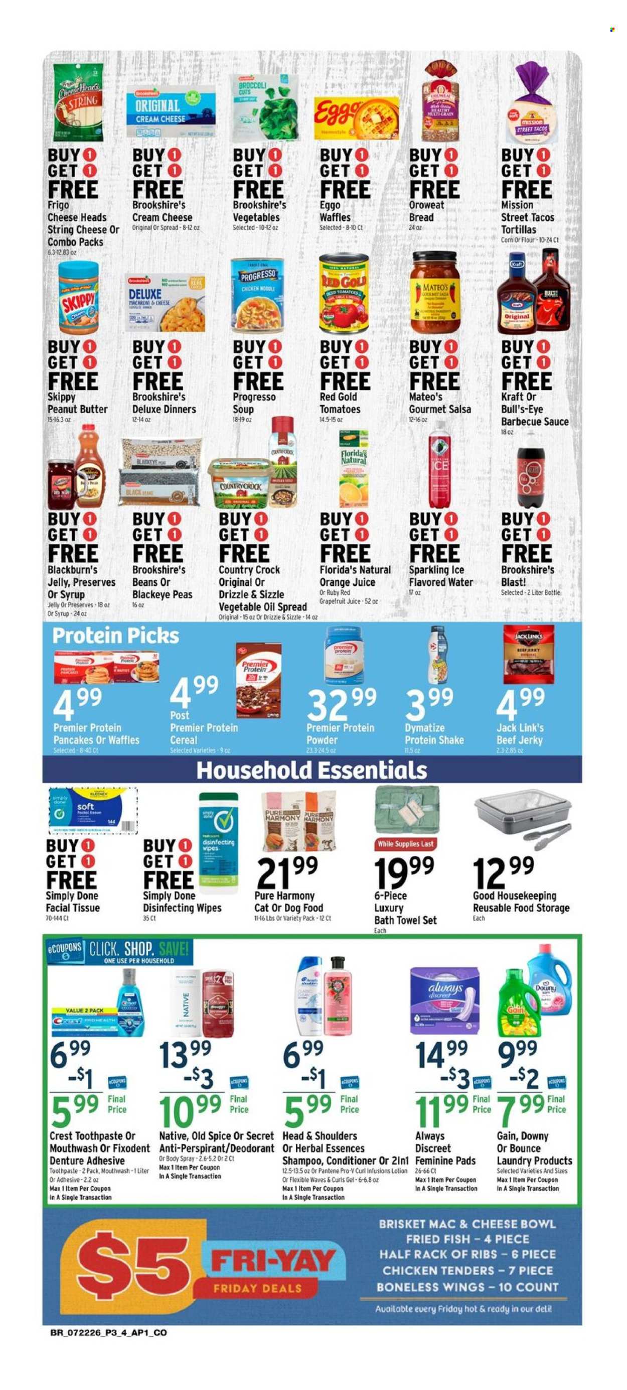 Brookshires ad - 07/22/2026 - 07/28/2026. Page 3