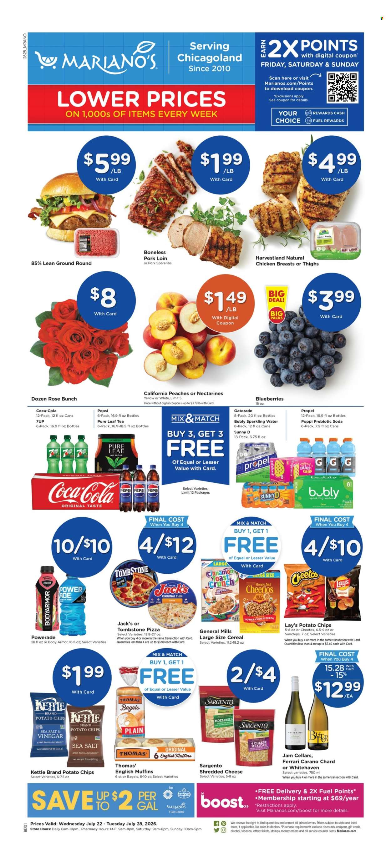 Mariano’s ad - 07/22/2026 - 07/28/2026. Page 1
