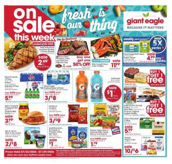 Giant Eagle Flyer - 07/23/2026 - 07/29/2026.