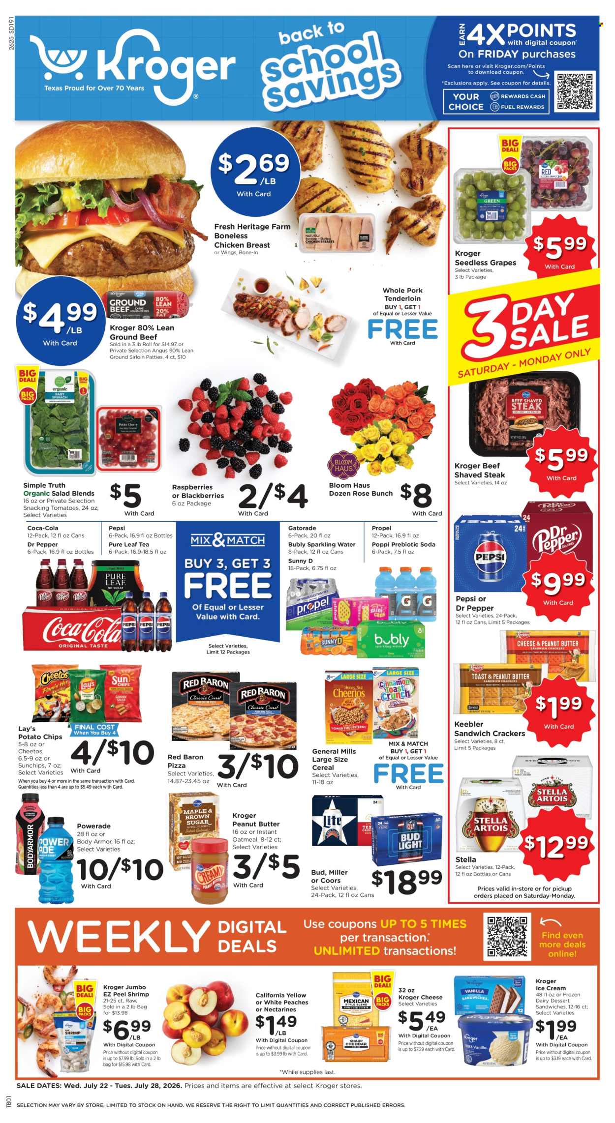 Kroger ad - 07/22/2026 - 07/28/2026. Page 1